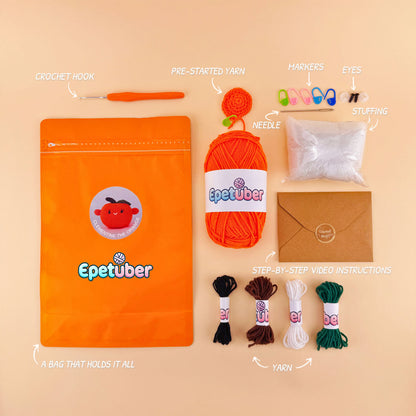 Clementine the Orange Crochet Kit